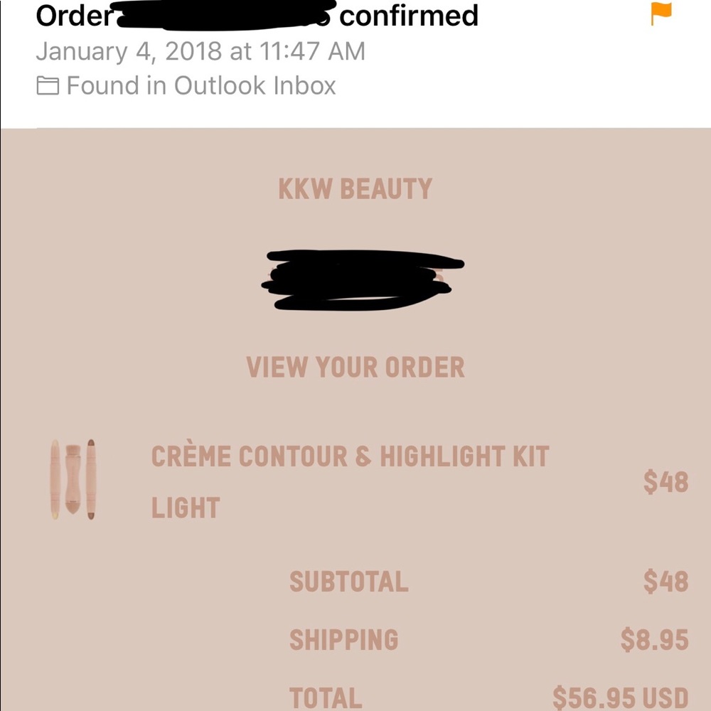 KKW Beauty - Light - Crème Contour & Highlight Kit